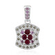 Ruby Silver Pendant (Annette classic)