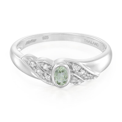 Brazilian Paraiba Tourmaline Silver Ring