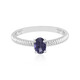 Iolite Silver Ring