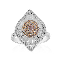 18K I1 Pink Diamond Gold Ring (CIRARI)