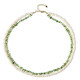 Russian Diopside Silver Necklace