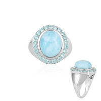 9K Larimar Gold Ring (KM by Juwelo)