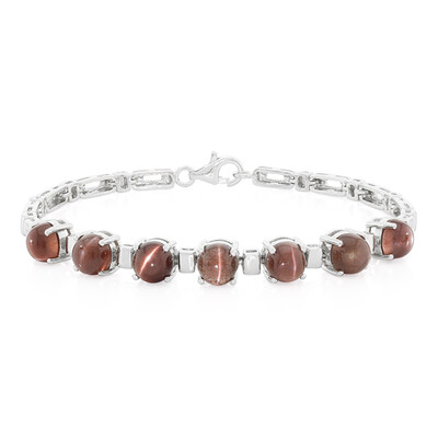 Cat´s Eye Scapolite Silver Bracelet