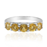 Citrine Silver Ring