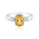 Citrine Silver Ring