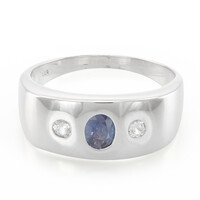 Tanzanian Sapphire Silver Ring