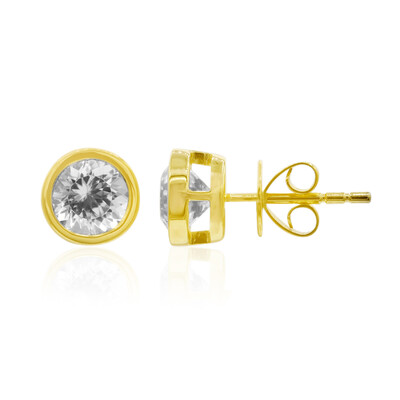 9K Danburite Gold Earrings (Tenner Diniz)