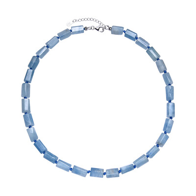 Brazilian Aquamarine Silver Necklace