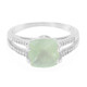 Prehnite Silver Ring