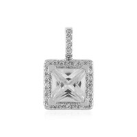 Zircon Silver Pendant