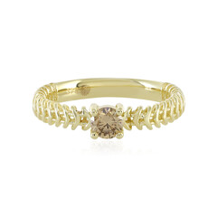 9K I2 Champagne Diamond Gold Ring (Ornaments by de Melo)