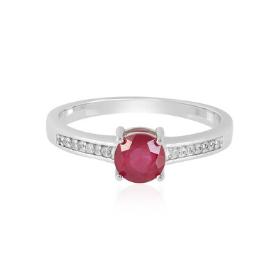 Madagascar Ruby Silver Ring