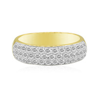 18K IF (D) Diamond Gold Ring