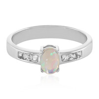 Welo Opal Silver Ring