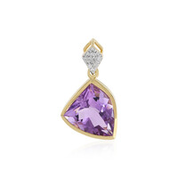 14K Rose de France Amethyst Gold Pendant (SUHANA)