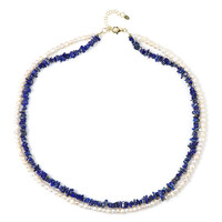 Lapis Lazuli Silver Necklace