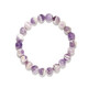 Chevron Amethyst Bracelet