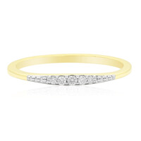 9K SI2 (G) Diamond Gold Ring