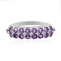 Amethyst Silver Ring