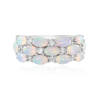 Welo Opal Silver Ring