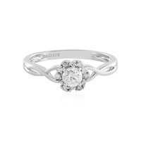 9K Flawless (F) Diamond Gold Ring (LUCENT DIAMONDS)