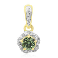 14K Madagascan Demantoid Gold Pendant (John Ferry)