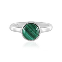 Malachite Silver Ring