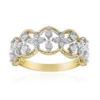 9K SI1 (G) Diamond Gold Ring