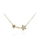 18K I1 (H) Diamond Gold Necklace (CIRARI)