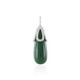 Green Aventurine Silver Pendant (MONOSONO COLLECTION)