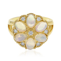 Welo Opal Silver Ring