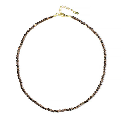 Mocha Hematite Silver Necklace