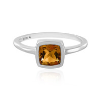 Brandy Citrine Silver Ring