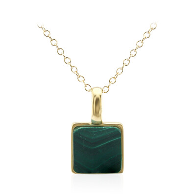 Malachite Silver Necklace