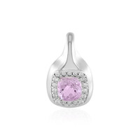 Kunzite Silver Pendant