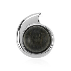 Black Oak Silver Pendant