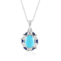 Sleeping Beauty Turquoise Silver Necklace (Faszination Türkis)