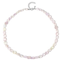 Brazilian Kunzite Silver Necklace