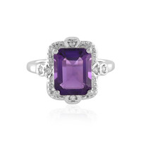 Amethyst Silver Ring