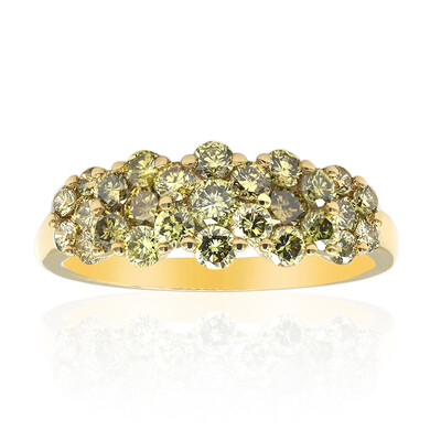 14K SI1 Yellow Diamond Gold Ring (CIRARI)