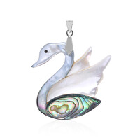 Mother of Pearl Silver Pendant