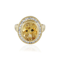 Citrine Silver Ring