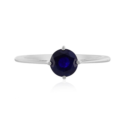 Madagascar Blue Sapphire Silver Ring