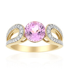 9K Patroke Kunzite Gold Ring (de Melo)