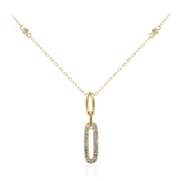 14K I1 (H) Diamond Gold Necklace (CIRARI)