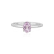 Kunzite Silver Ring