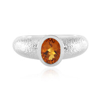 Madeira Citrine Silver Ring (de Melo)