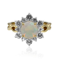 9K AAA Welo Opal Gold Ring (Adela Gold)