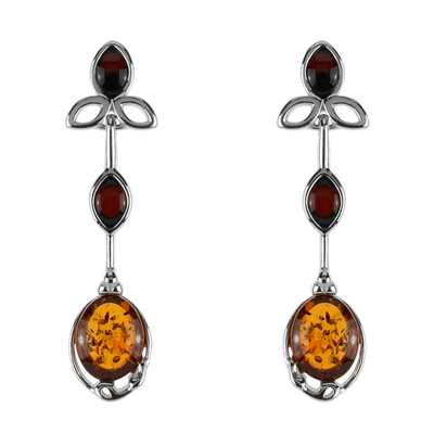 Baltic Amber Silver Earrings (dagen)