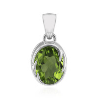 Jilin Peridot Silver Pendant (Pallanova)